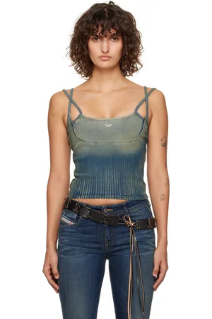 Diesel Blue De-Maddy-S Tank Top
