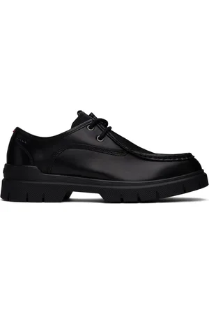 HUGO BOSS Black Double Stitching Derbys