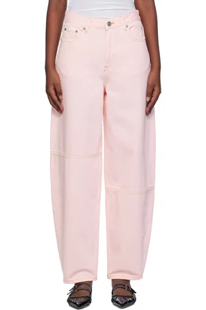 Ganni Pink Stary Jeans