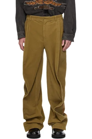 Y / PROJECT Beige Banana Trousers