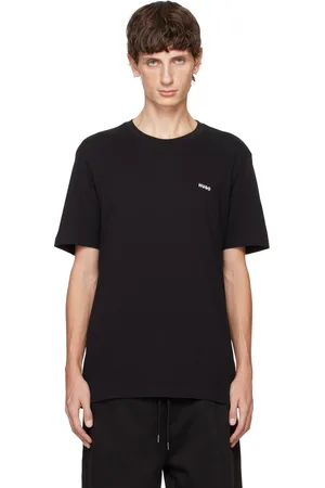 HUGO BOSS Black Cotton Jersey T-shirt