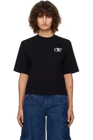 OFF-WHITE Black Embr 
