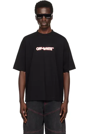 OFF-WHITE Black Round Logo Skate T-shirt