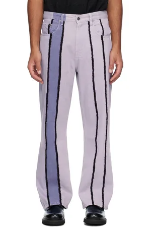 Glass Cypress Paneled Flare Jeans