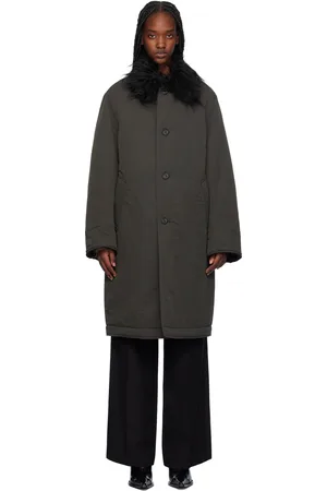 OUR LEGACY Gray Polar Coat