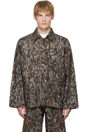SOUTH2 WEST8 Brown Hunting Shirt