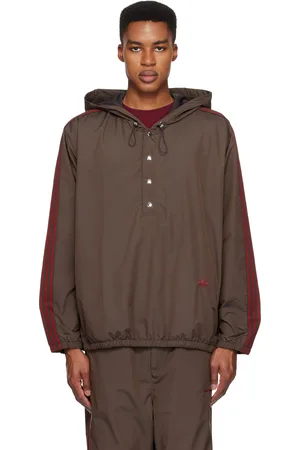 WALES BONNER Brown adidas Originals Edition Taffeta Anorak