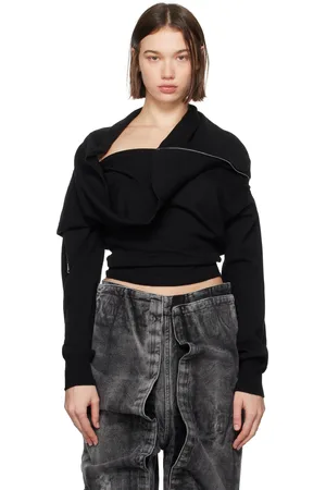Y / PROJECT Zip Insert Knit Sweater