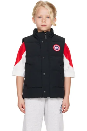 Canada Goose Little Kids Black Vanier Down Vest