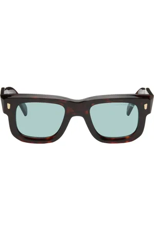 Cutler and Gross Brown & Black 1402 Square Sunglasses