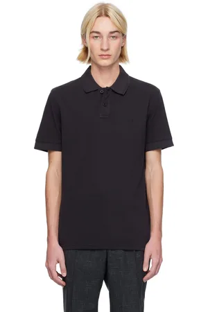 HUGO BOSS Black Logo-Bonded Polo