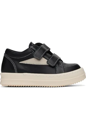 Rick Owens Baby Black Porterville Vintage Sneaks Sneakers