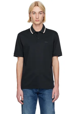 HUGO BOSS Navy Slim-Fit Polo
