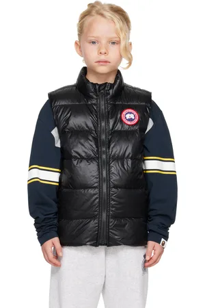 Canada Goose Little Kids Black Crofton Down Vest