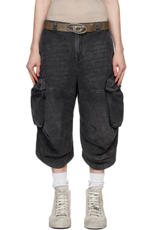 Diesel Black D-Arne Short-S Denim Shorts