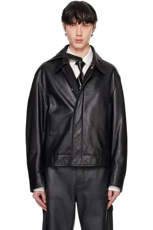 Bottega Veneta Natural Calf Leather Jacket