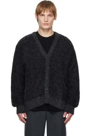 WOOYOUNGMI Gray Mohair Cardigan