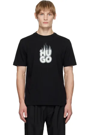 HUGO BOSS Black Flame Logo T-shirt