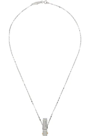 WOOYOUNGMI Silver Clip Pendant Necklace