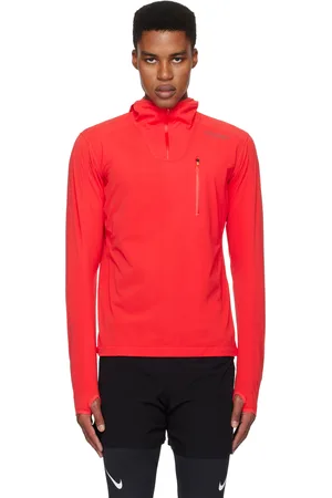 Soar Running Red Winter Anorak Jacket