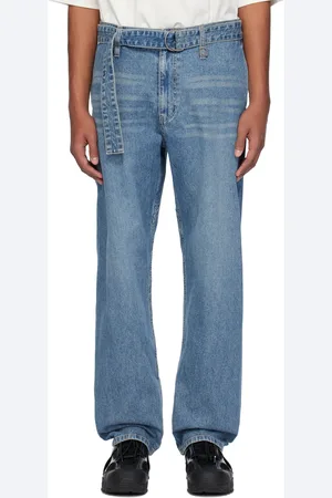 WOOYOUNGMI Blue Belted Jeans
