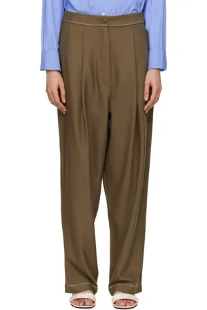 CORDERA Brown Tailoring Stitch Trousers