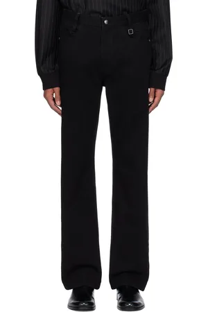 WOOYOUNGMI Black Straight Jeans