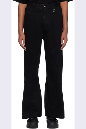 WOOYOUNGMI Black Paneled Jeans