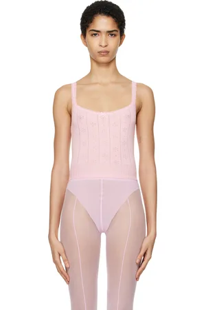 SKIMS Pink Sweater Pointelle Camisole