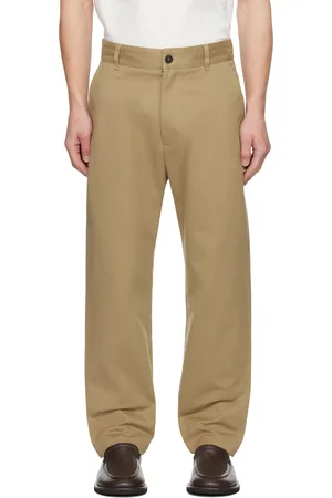 STUDIO NICHOLSON Beige Bill Trousers