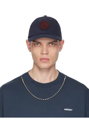 AMBUSH Navy Circle Logo Baseball Cap
