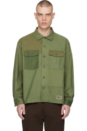 NEIGHBORHOOD Green RM Utility Shirt