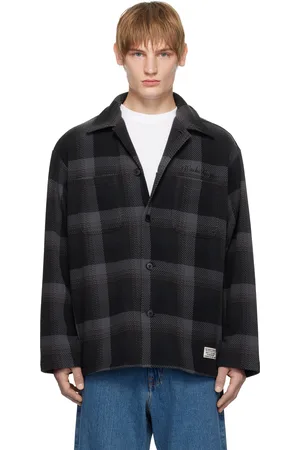 Wacko Maria Gray Fleece Shirt