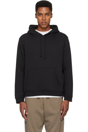 SKIMS Black Fleece Lounge Classic Hoodie