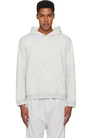 SKIMS Gray Fleece Lounge Classic Hoodie