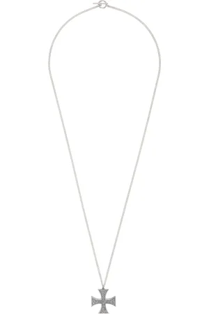 ENFANTS RICHES DEPRIMES Cross Logo Necklace