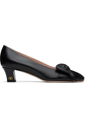 VALENTINO GARAVANI Black Bowow Heels