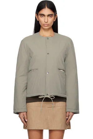 Paloma Wool Khaki Ebner Reversible Down Jacket