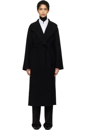 The Row Black Malika Coat