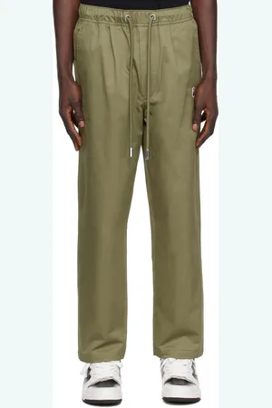 BAPE Khaki Ape Head One Point Chef Trousers