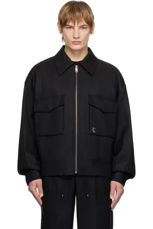 WOOYOUNGMI Black Wool Jacket