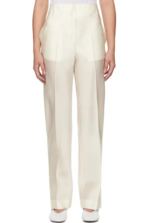 Gia Studios Off-White Gala Trousers