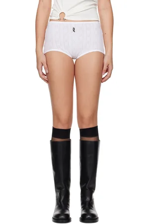 Paco rabanne White Pointelle Shorts