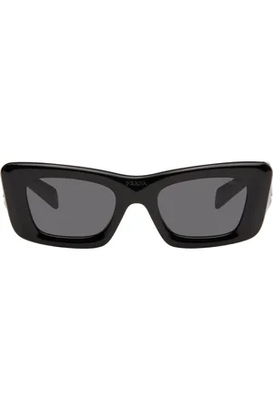Prada Black Cat Eye Square Sunglasses