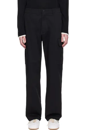 Moncler Black Twill Cargo Pants