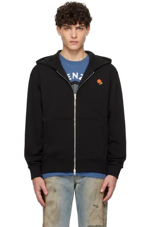 Kenzo Paris Pop Embroidered Zipped Hoodie