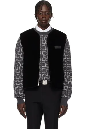 Givenchy Black Monogram 72 Reversible Vest