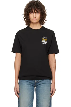 Kenzo Black Paris VERDY Edition Embroidered T-shirt
