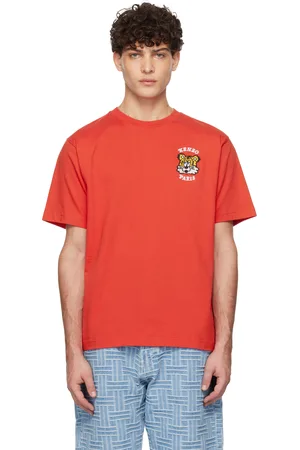 Kenzo Red Paris VERDY Edition Embroidered T-Shirt