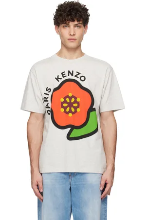 Kenzo Gray Paris Pop T-shirt
